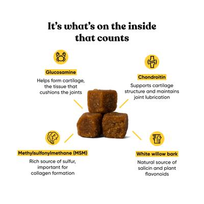 Show full view: Embark Joint Bacon Flavored Soft Chew Supplement for Dogs, 90 count slide 4 of 8