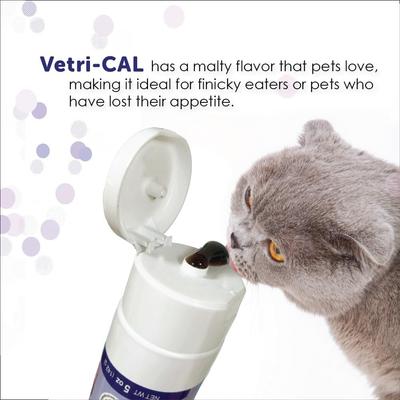 Show full view: Vetri-CAL High Calorie Nutritional Gel for Dogs & Cats, 5-oz tube slide 4 of 10