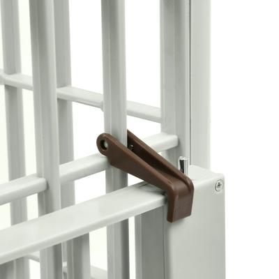 Show full view: Yitahome 3-Door 2-Tier Dog & Cat Crate, Beige slide 8 of 8