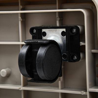 Show full view: Yitahome 3-Door 2-Tier Dog & Cat Crate, Beige slide 7 of 8