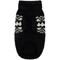 Show in main carousel: GF Pet Fuzzy Dog Sweater, Black, X-Small slide 3 of 9