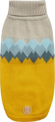 Show full view: GF Pet Fireside Dog Sweater, Yellow, XXXX-Large slide 3 of 8