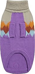 GF Pet Fireside Dog Sweater, Purple, X-Large slide 2 of 6