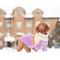 Show in main carousel: GF Pet Fireside Dog Sweater, Purple, Small slide 5 of 7