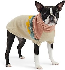 GF Pet Fireside Dog Sweater, Clay, XX-Large