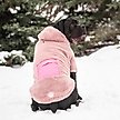 Show in main carousel: GF Pet Cozy Dog Hoodie, Pink, X-Small slide 5 of 7