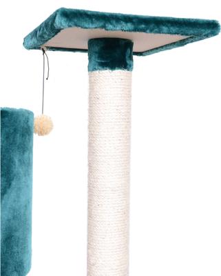 Show full view: Armarkat Classic Real Wood Cat Tree & Condo, Dark Green, 43-in slide 6 of 10