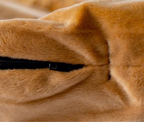 Show full view: Armarkat Bolster Cat & Dog Bed, Brown, Large slide 8 of 11