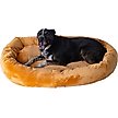 Show in main carousel: Armarkat Bolster Cat & Dog Bed, Brown, Large slide 1 of 11