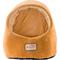 Show in main carousel: Armarkat Cave Shape Covered Cat & Dog Bed, Brown/Ivory slide 1 of 12