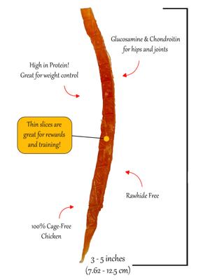 Show full view: Rena's Recipe Chicken Fillet Slices Dog Jerky Treats, 16-oz bag, 4 count slide 5 of 11