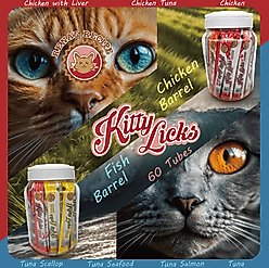 Rena's Recipe Kitty Licks Tuna Variety Lickable Cat Treats, 60 count slide 2 of 8