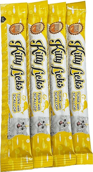Show full view: Rena's Recipe Kitty Licks Tuna Variety Lickable Cat Treats, 60 count slide 4 of 11