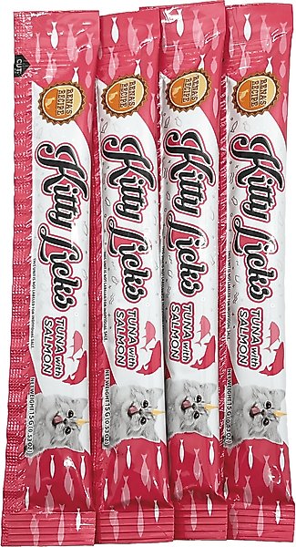 Show full view: Rena's Recipe Kitty Licks Tuna Variety Lickable Cat Treats, 60 count slide 5 of 11