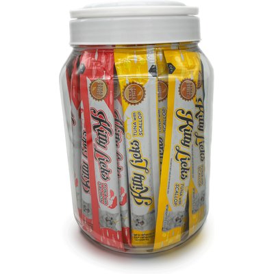 Rena's Recipe Rena's Recipe Kitty Licks Tuna Variety Lickable Cat Treats, 60 count