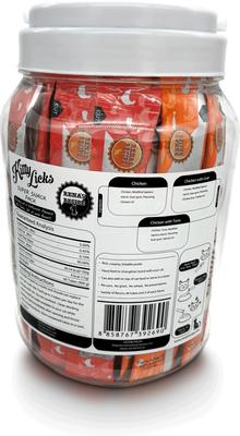 Show full view: Rena's Recipe Kitty Licks Chicken Variety Lickable Cat Treats, 60 count slide 3 of 10