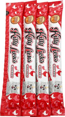 Show full view: Rena's Recipe Kitty Licks Chicken Variety Lickable Cat Treats, 60 count slide 4 of 10