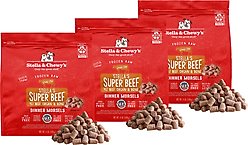 Stella & Chewy's Stella's Super Beef Morsels Raw Frozen Dog Food, 12-lb bundle