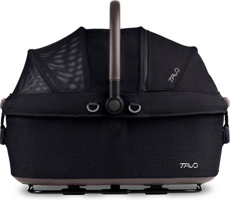 Show full view: Tavo Pets Maeve Dog & Cat Car Seat, Onyx, 6X slide 5 of 9