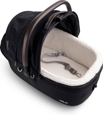 Show full view: Tavo Pets Maeve + Roscoe 3-in-1 Dog & Cat Car Seat Travel System, Onyx, 6X slide 4 of 9