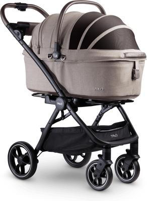 Show full view: Tavo Pets Maeve + Roscoe 3-in-1 Dog & Cat Car Seat Travel System, Fawn, 7X slide 4 of 10