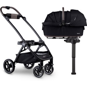 Tavo Pets Maeve + Roscoe 3-in-1 Dog & Cat Car Seat Travel System, Onyx, 7X