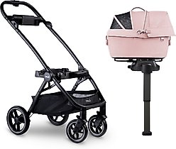 Tavo Pets Maeve + Roscoe 3-in-1 Dog & Cat Car Seat Travel System, Sakura, 5X