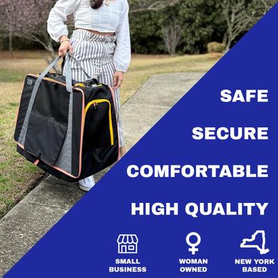 Show full view: Travel Cat Collapsible Cat Carrier, Black slide 4 of 10