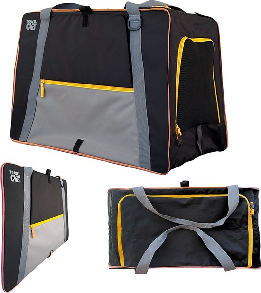 Show full view: Travel Cat Collapsible Cat Carrier, Black slide 1 of 10