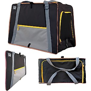 Travel Cat Collapsible Cat Carrier, Black
