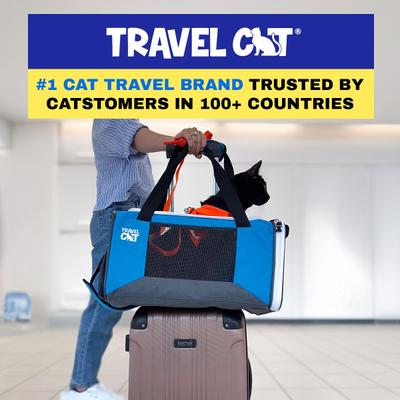 Show full view: Travel Cat Soft Cat Carrier, Blue slide 6 of 9