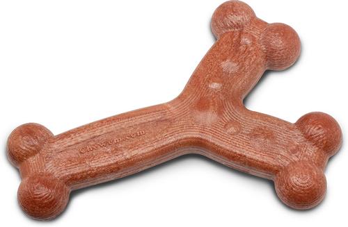 Show full view: Chew'ems Y Bone Dog Toy, Bacon, Large slide 2 of 8