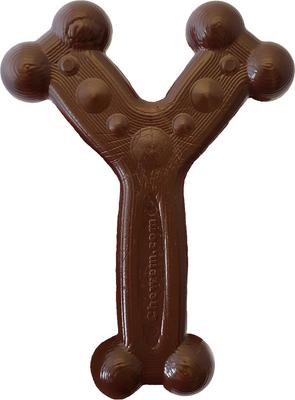 Show full view: Chew'ems Y Bone Dog Toy, Beef, Small slide 2 of 7