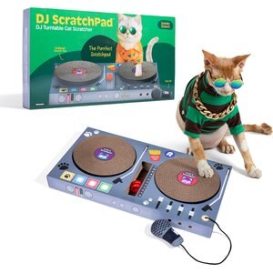Relatable DJ ScratchPad Cat Scratcher Toy