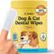 Show in main carousel: Jasper Coconut Scented Dog Dental Wipes, 60 count slide 1 of 8