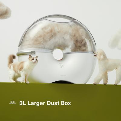 Show full view: Neakasa S1 Pro Pro 8-in-1 Dog & Cat Grooming Vacuum Kit, White slide 7 of 10