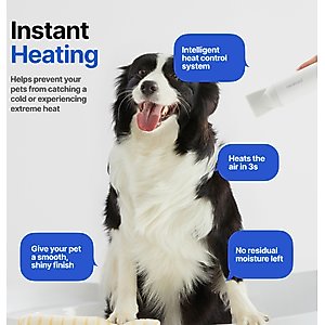 Neakasa F1 Fast Quiet Dog & Cat Grooming Dryer, White