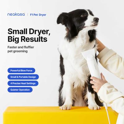 Show full view: Neakasa F1 Fast Quiet Dog & Cat Grooming Dryer, White slide 2 of 9