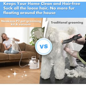 Neakasa P2 Pro 5-in-1 Dog & Cat Grooming Vacuum Kit, Blue