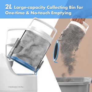 Neakasa P2 Pro 5-in-1 Dog & Cat Grooming Vacuum Kit, Blue