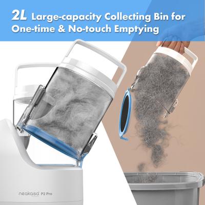 Show full view: Neakasa P2 Pro 5-in-1 Dog & Cat Grooming Vacuum Kit, Blue slide 3 of 10