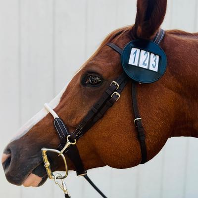Show full view: Ace Equestrian PRO4MANCE Round Horse Number I.D. 3-Digit, Black slide 3 of 3