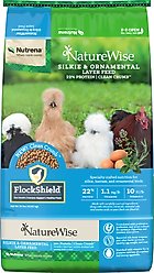 Nutrena 22% Protein Silkie & Ornamental Layer Clean Crumb Chicken Feed, 30-lb bag