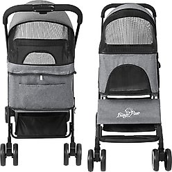 BingoPaw Dog & Cat Stroller, Grey slide 2 of 9
