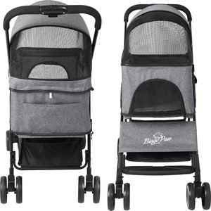 BingoPaw Dog & Cat Stroller, Grey