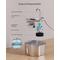 Show in main carousel: PEKTACO Stainless Steel Cat Water Fountain with Small Level Window, 3.2 liter slide 6 of 9