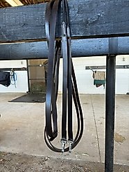 Ace Equestrian PRO4MANCE Com4rt Stretch Horse Draw Reins, Brown