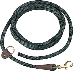 Mendota Pet EZ Trainer Dog Leash, Hunter Green, 8-ft long, 1/2-in wide