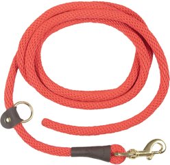 Mendota Pet EZ Trainer Dog Leash, Red, 8-ft long, 3/8-in wide