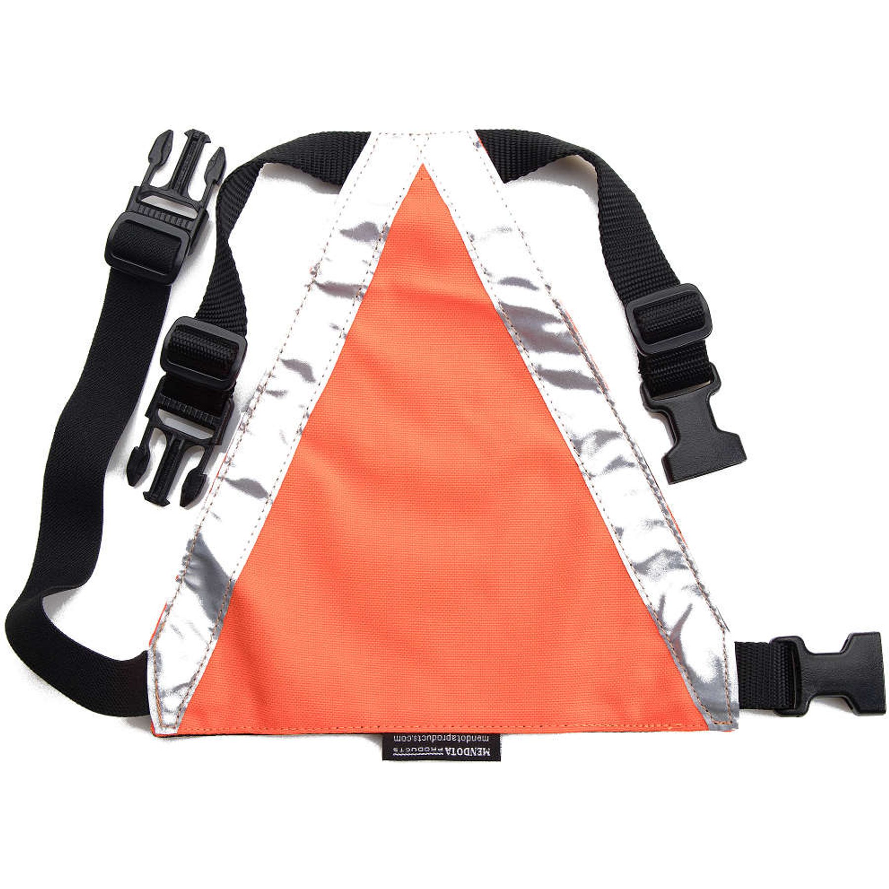 Mendota Pet Visi-Vest Dog Harness, Orange, Large: 24 to 36-in chest